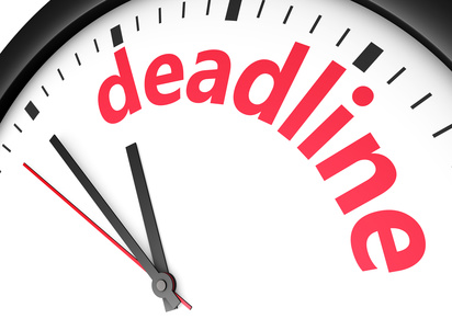 Deadline Time Business Concept